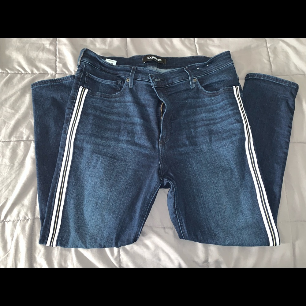 Express stretch denim perfect jeans 16